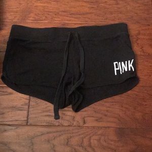 Pink sleep shorts